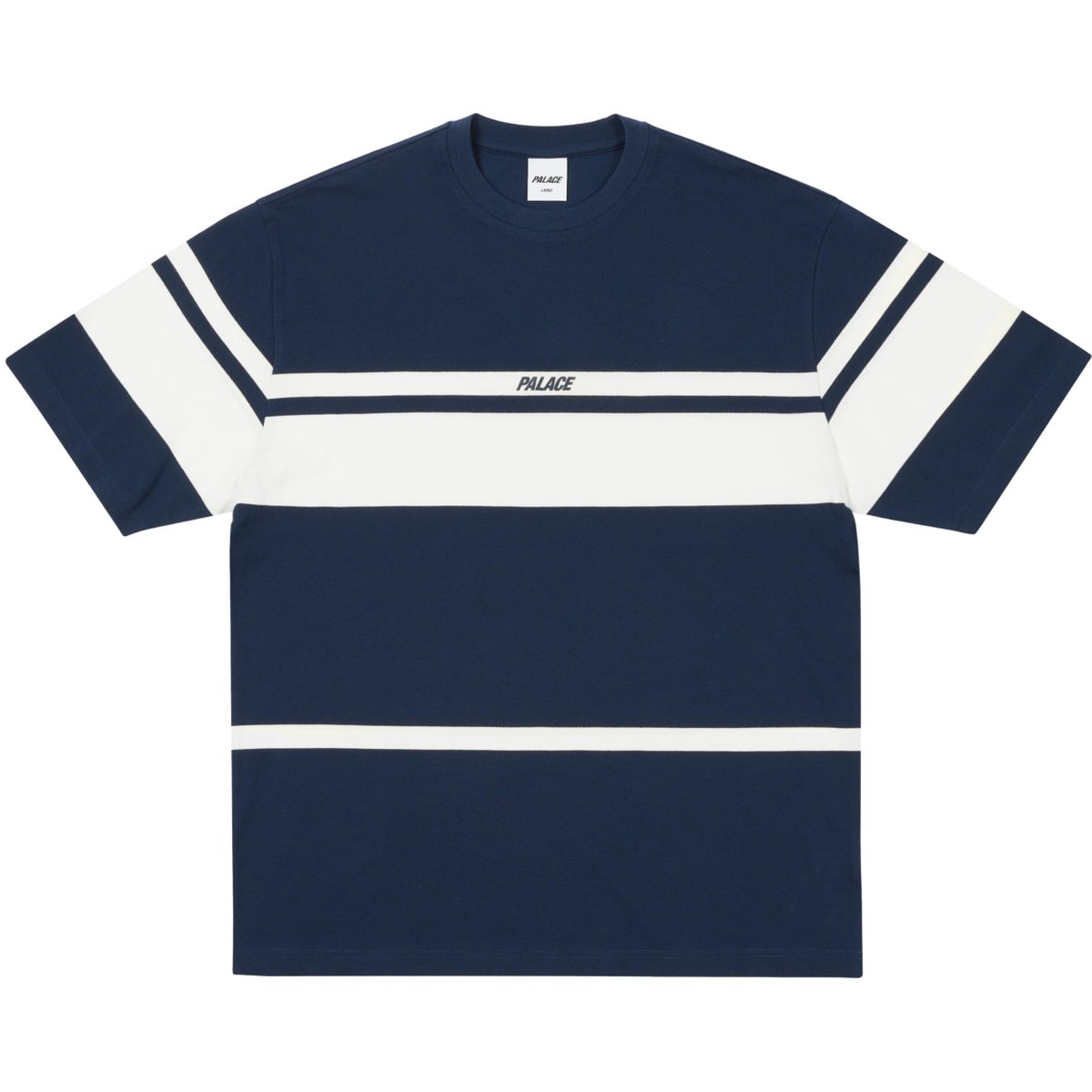 P-STRIPE T-SHIRT NAVY