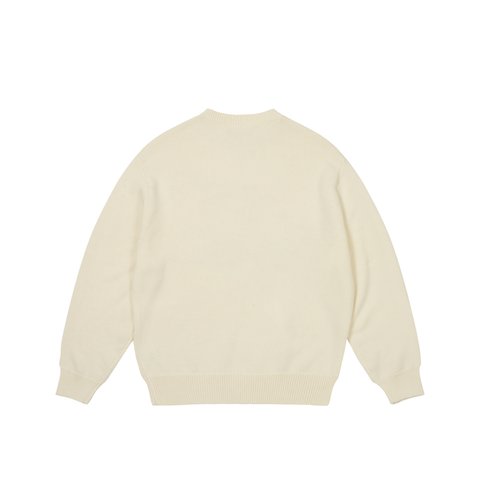 Palace P WING KNIT SOFT WHITE - Colorway