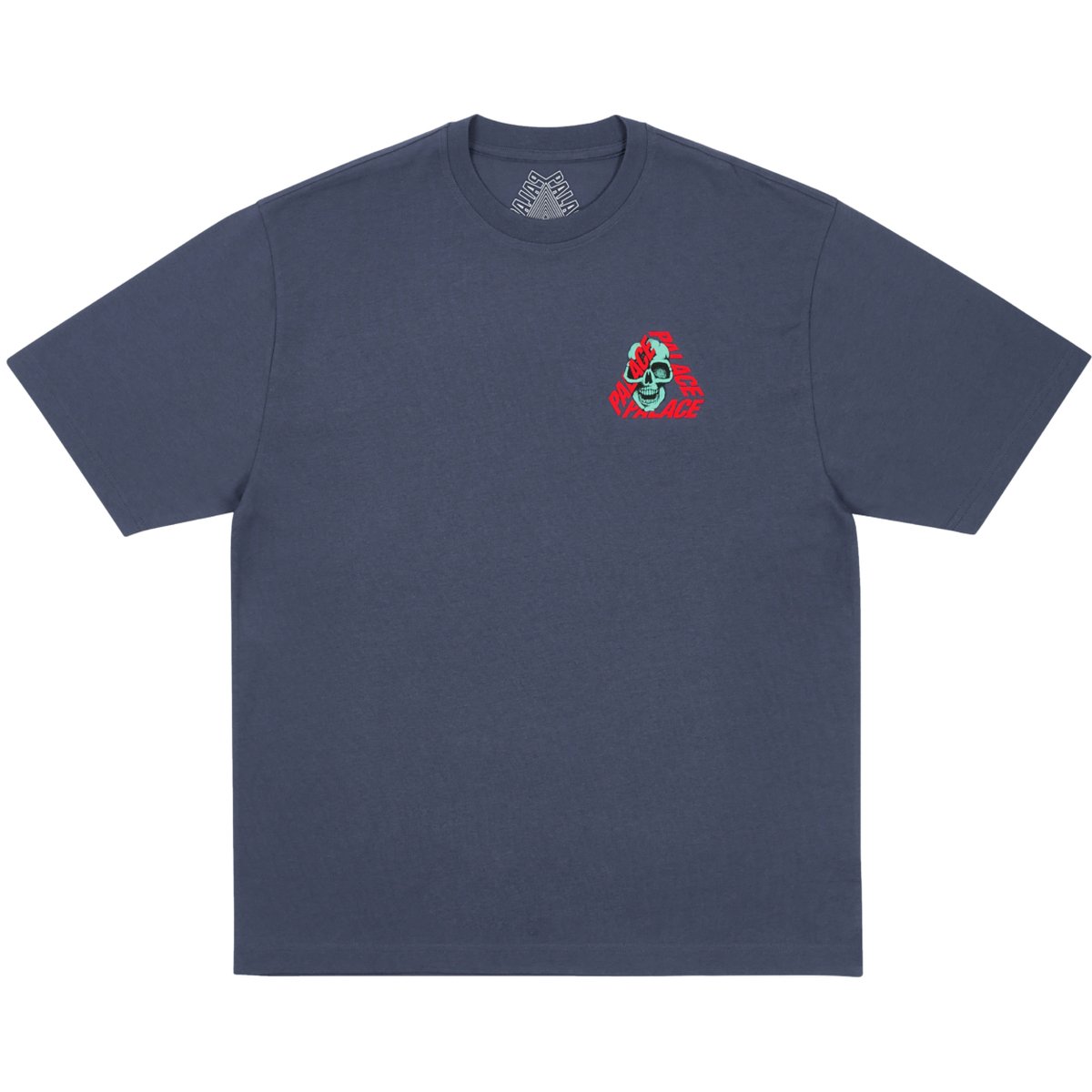 P3 SKULL T-SHIRT NAVY