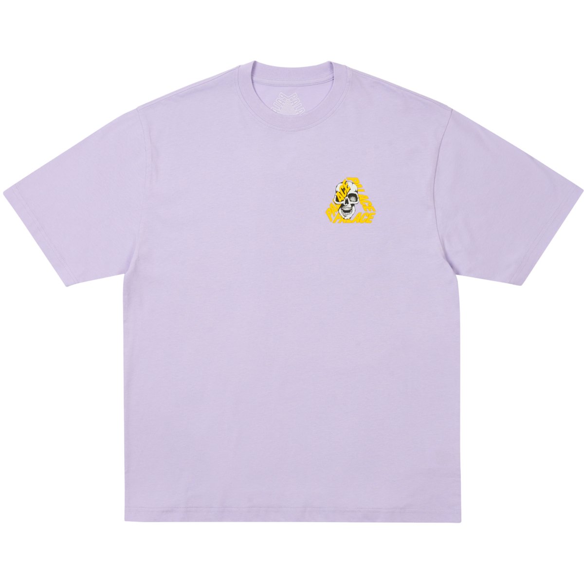 P3 SKULL T-SHIRT PASTEL PURPLE