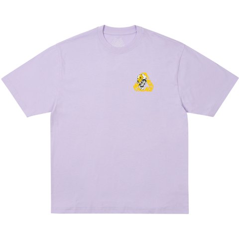 Palace P3 SKULL T-SHIRT PASTEL PURPLE - $48.00