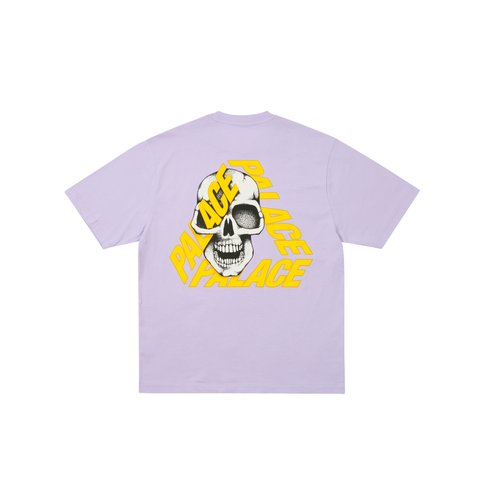 Palace P3 SKULL T-SHIRT PASTEL PURPLE - Colorway