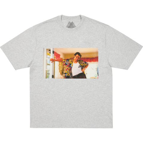 Palace PAL-ACE T-SHIRT GREY MARL - $58.00