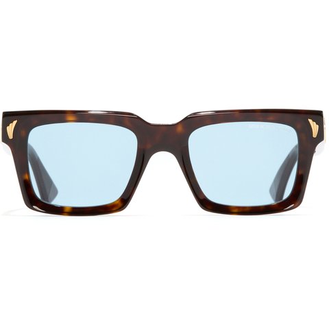 Palace PALACE CUTLER AND GROSS MERCURY SQUARE SUNGLASSES HAVANA - $680.00