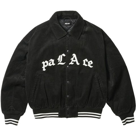 Palace PALACE LOVE VARSITY JACKET BLACK - $298.00
