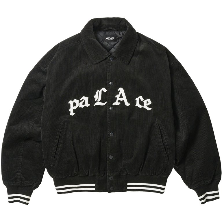 Palace PALACE LOVE VARSITY JACKET BLACK (Summer 2025) - $298.00