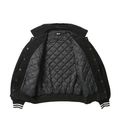 Palace PALACE LOVE VARSITY JACKET BLACK - Colorway