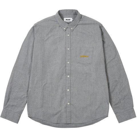 Palace PALACE OXFORD SHIRT BLACK - $158.00