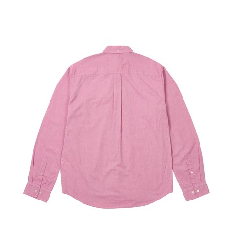 Palace PALACE OXFORD SHIRT BURGUNDY - Colorway