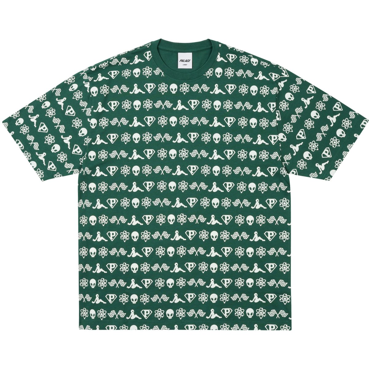 PALACTIC T-SHIRT RACEY GREEN