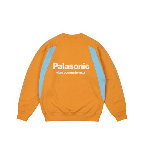 Palace PALAIS PRO-TEAM CREW TIGER ORANGE - Colorway