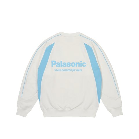 Palace PALAIS PRO-TEAM CREW WHITE - Colorway
