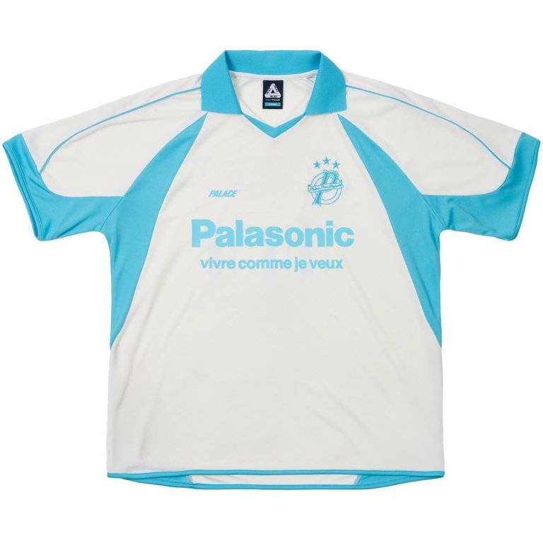 Palace PALAIS PRO-TEAM JERSEY WHITE (Summer 2025) - €128.00