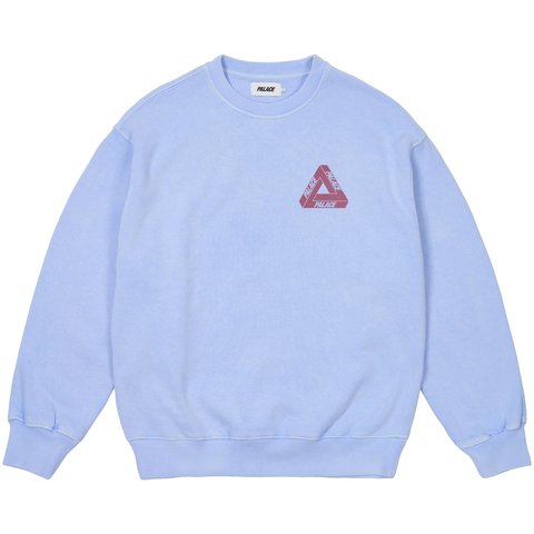 Palace REACTO TRI-FERG CREW BLUE - $158.00