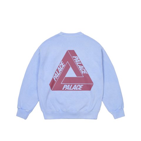 Palace REACTO TRI-FERG CREW BLUE - Colorway