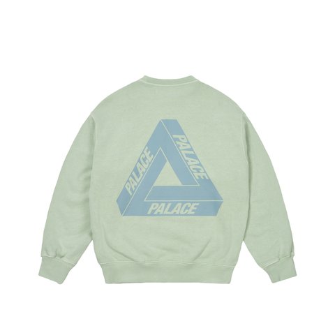 Palace REACTO TRI-FERG CREW GREEN - Colorway