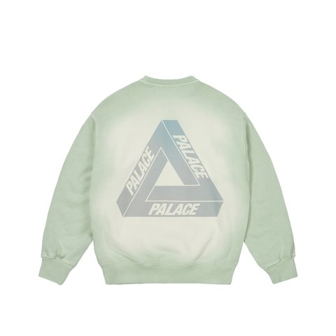 Palace REACTO TRI-FERG CREW GREEN - Colorway