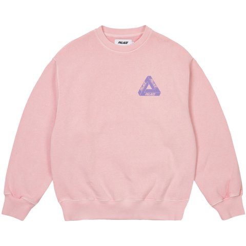 Palace REACTO TRI-FERG CREW PINK - $158.00