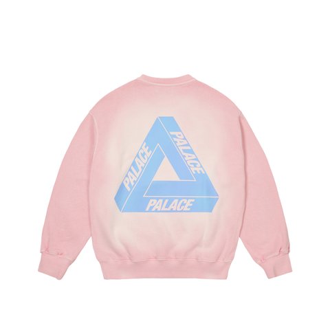 Palace REACTO TRI-FERG CREW PINK - Colorway