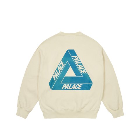 Palace REACTO TRI-FERG CREW WHITE - Colorway
