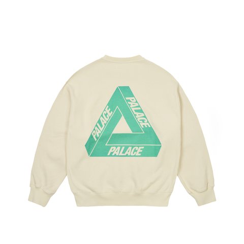 Palace REACTO TRI-FERG CREW WHITE - Colorway