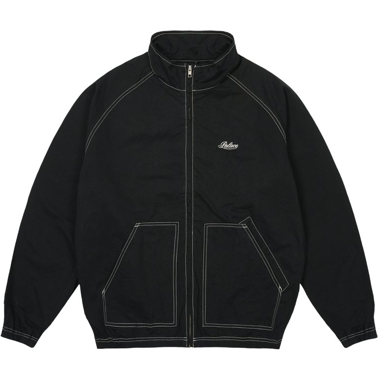 Palace RINSED JACKET BLACK (Summer 2025) - $258.00