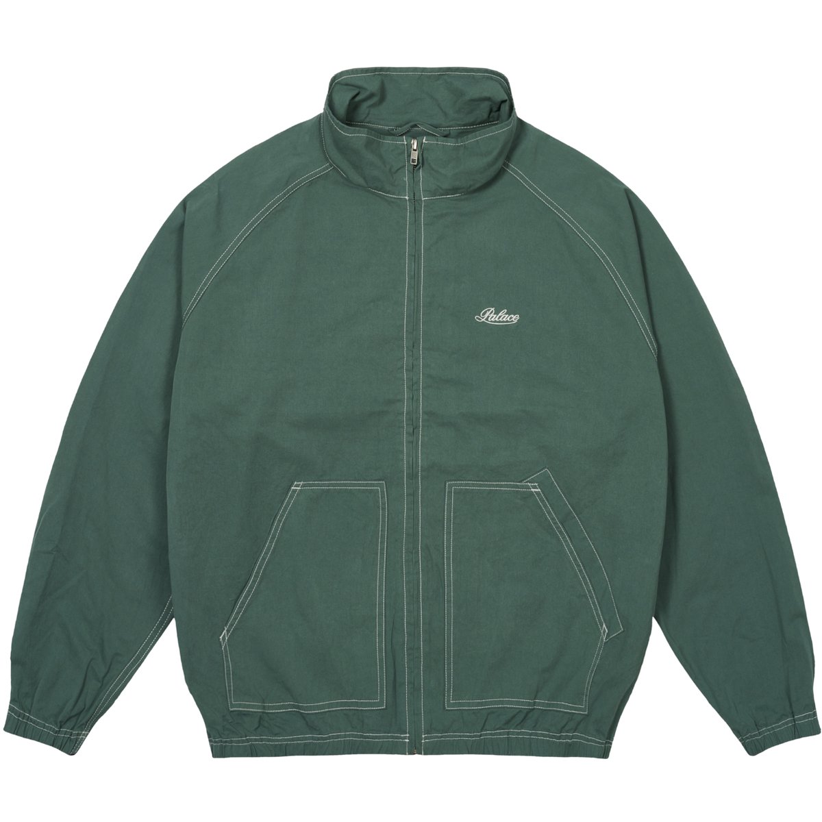 RINSED JACKET GREEN