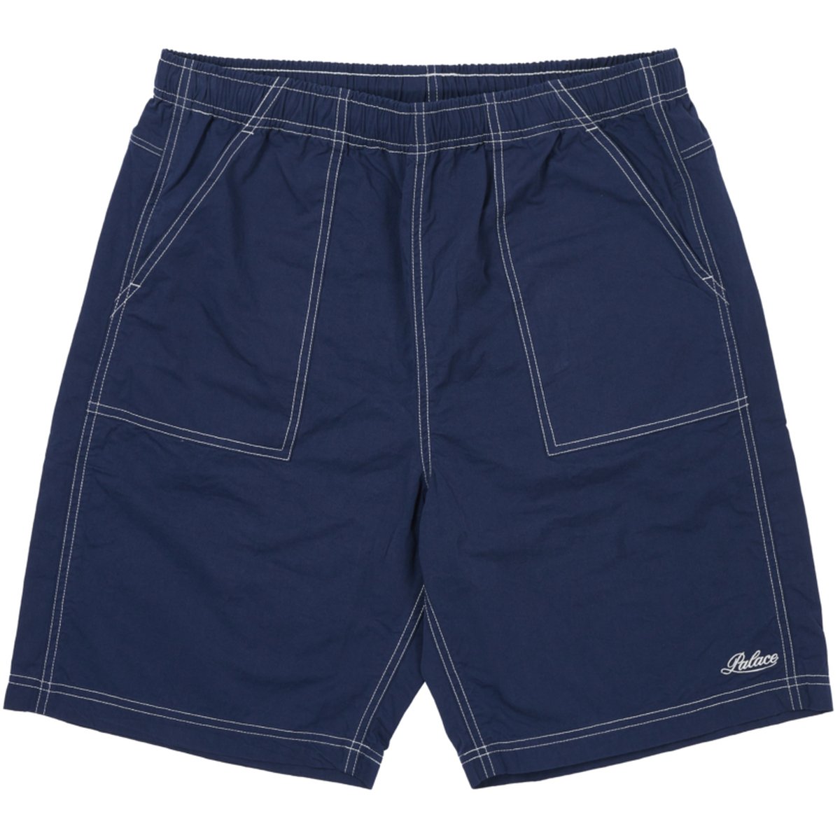RINSED SHORT NAVY