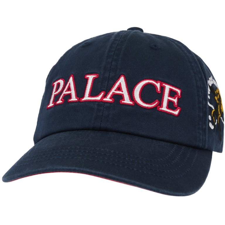 Palace RUGBY 6-PANEL NAVY (Summer 2025) - $48.00