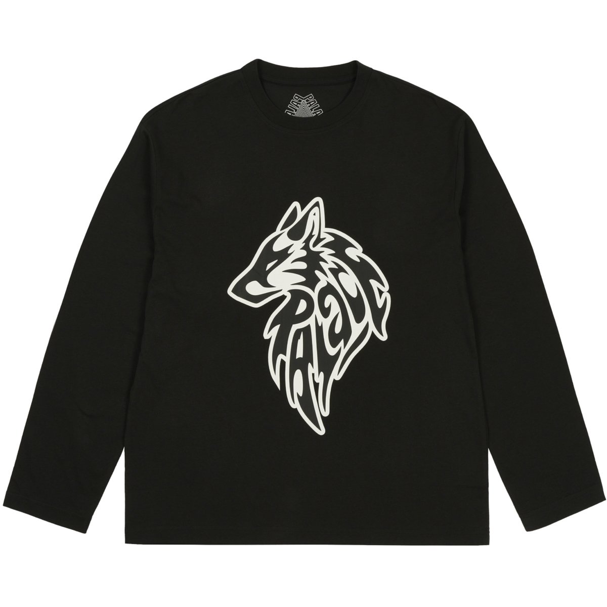 SKETCHY LONE WOLF LONGSLEEVE BLACK