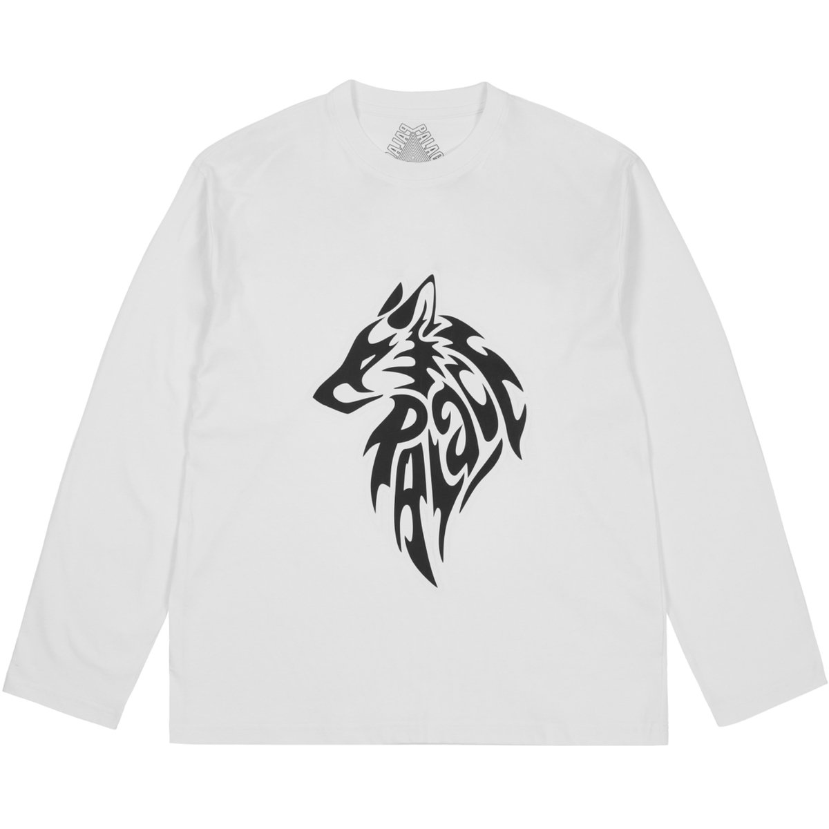 SKETCHY LONE WOLF LONGSLEEVE WHITE