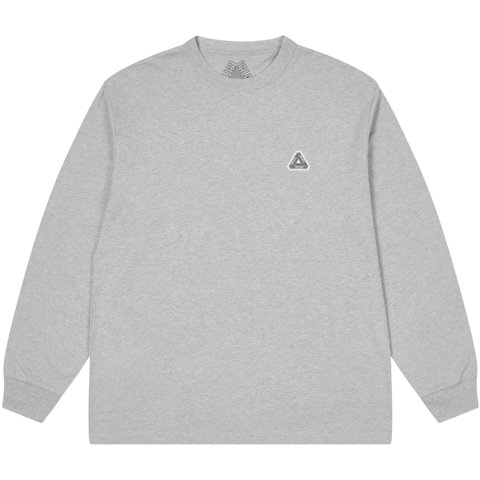 Palace SOFAR LONGSLEEVE GREY MARL - $58.00