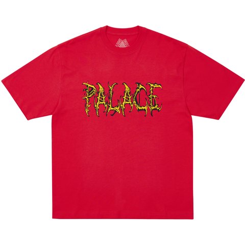 Palace SPACED T-SHIRT TRUEST RED - $48.00
