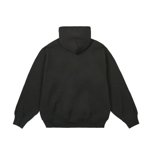 Palace STAMP WAFFLE ZIP HOOD BLACK - Colorway