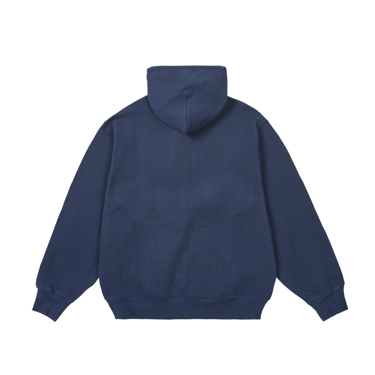 STAMP WAFFLE ZIP HOOD NAVY - Summer 2025 - Palace