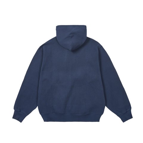 Palace STAMP WAFFLE ZIP HOOD NAVY - Colorway