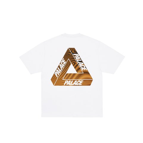 Palace TRI-VEX T-SHIRT WHITE / ORANGE - Colorway