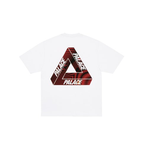 Palace TRI-VEX T-SHIRT WHITE / RED - Colorway