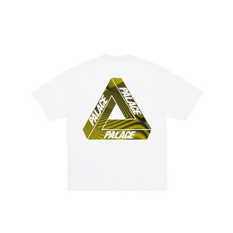 Palace TRI-VEX T-SHIRT WHITE / YELLOW - Colorway