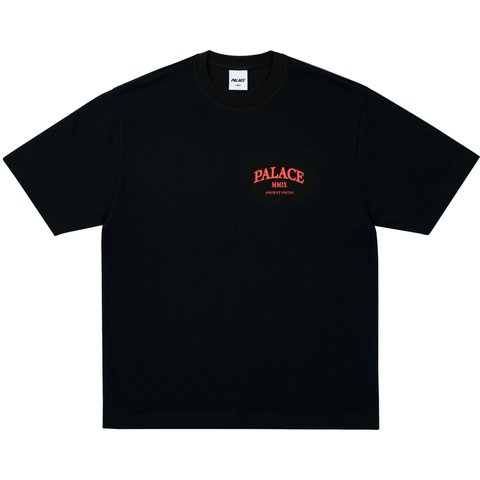 Palace UNITAS SLUB T-SHIRT BLACK - $68.00