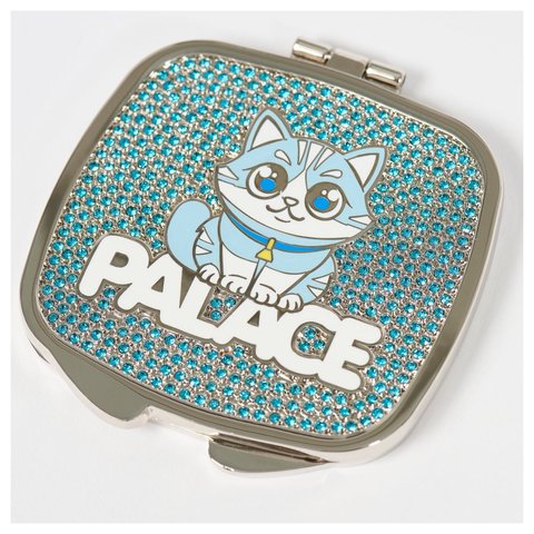 Palace KITTY COMPACT MIRROR BLUE - Style 3