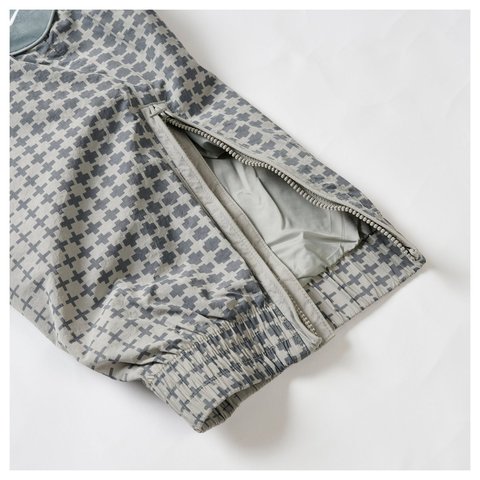 Palace PALACE NIKE ENGLAND SOLO SWOOSH TRACK PANTS PEWTER GREY / COOL GREY / BRIGHT CRIMSON - Style 5