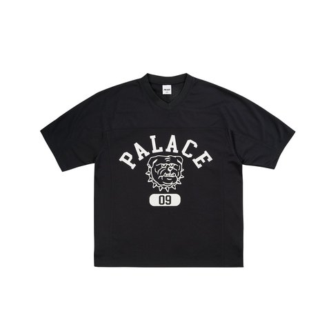 Palace BULLDOG MESH JERSEY BLACK - Style 5