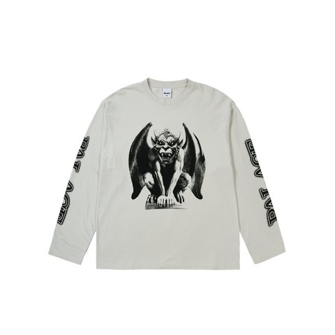 Palace GARGOYLE LONGSLEEVE CONCRETE GREY - Style 3