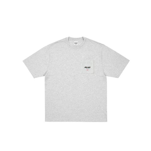 Palace LOCATION T-SHIRT GREY MARL - Style 1