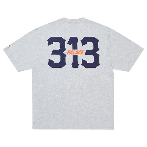 Palace PALACE DETROIT TIGERS T-SHIRT GREY MARL - Style 3