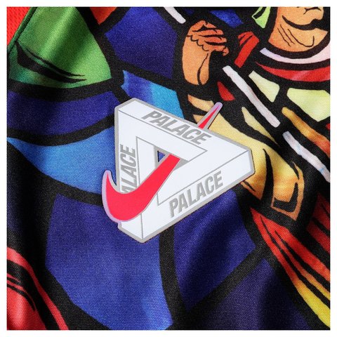Palace PALACE NIKE ENGLAND DRI-FIT FOOTBALL JERSEY BRIGHT CRIMSON - Style 3