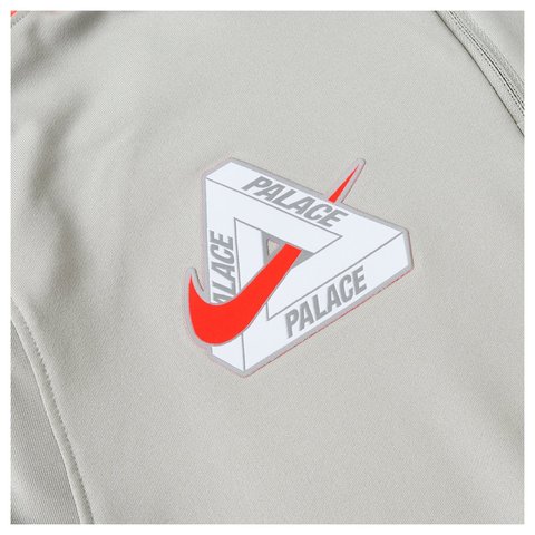 Palace PALACE NIKE ENGLAND DRI-FIT STRIKE DRILL TOP PEWTER GREY / COOL GREY / BRIGHT CRIMSON - Style 4