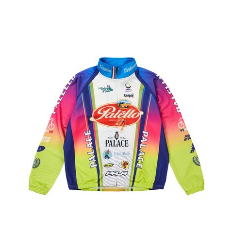 Palace PALELLO CYCLING ZIP JACKET RAINBOW - Style 5