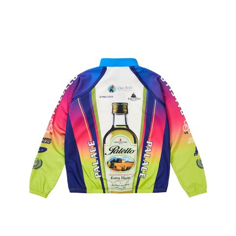 Palace PALELLO CYCLING ZIP JACKET RAINBOW - Style 5